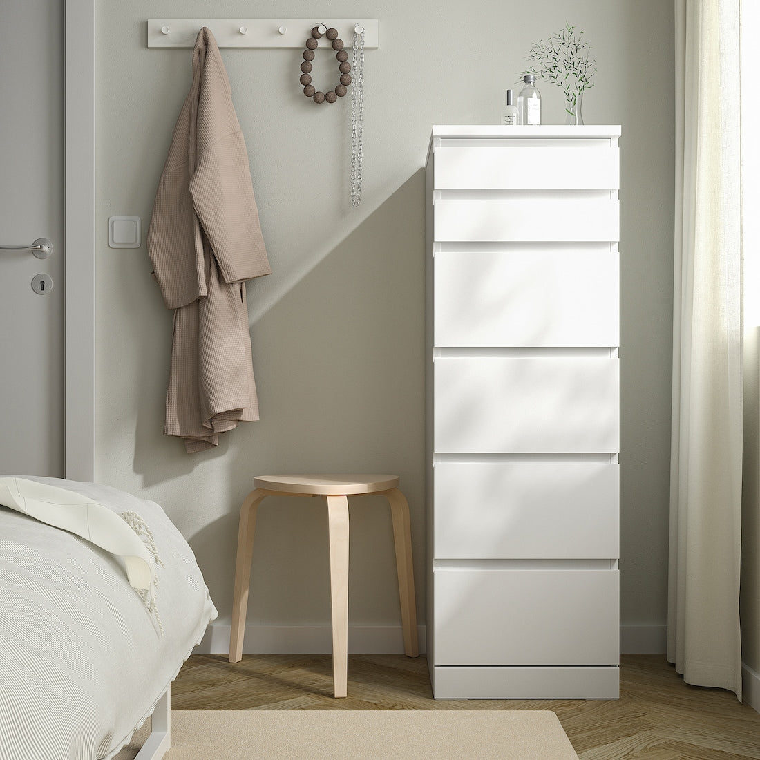 IKEA MALM Chest of 6 Drawers 40x123 cm miscexpress