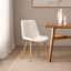 Harper Dining Chair, Upholstered Linen Fabric, Beige
