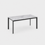 HAYDEN Table, Sintered Stone in Grey Gloss, 120x75 cm