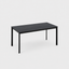 HAYDEN Table, Sintered Stone in Matte Black, 120x75 cm