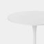 VERA tulip dining table, pedestal base detail
