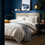 NATTJASMIN Duvet Cover and 2 Pillowcases, Light Beige