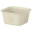 NOJIG Organiser, Plastic/Beige, 10x10x5 cm