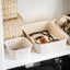 NOJIG Organiser, Plastic/Beige, 10x10x5 cm