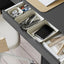 NOJIG Organiser, Plastic/Beige, 10x10x5 cm