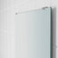 NYSJÖN mirror with shelf side view