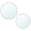 PLOMBO Mirror, Set of 2, Dark Grey