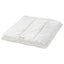 SÄFFEROT light warm duvet in white, folded — recycled polyester, soft and lightweight
