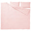 SCHERSMIN Duvet Cover and Pillowcase(s), Pale Pink