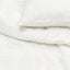 SCHERSMIN Duvet Cover and 2 Pillowcases, White