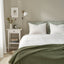 SCHERSMIN Duvet Cover and 2 Pillowcases, White