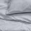 SOLFIBBLA blue stripe duvet folded detail