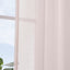 STENFRÖ Sheer Curtains, 1 Pair, Pink/with Heading Tape, 145x250 cm