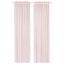 STENFRÖ Sheer Curtains, 1 Pair, Pink/with Heading Tape, 145x250 cm