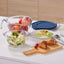 SUMPCYPRESS Bowl with Lid, Set of 2, Clear Glass