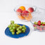 SUMPCYPRESS Bowl with Lid, Set of 2, Clear Glass