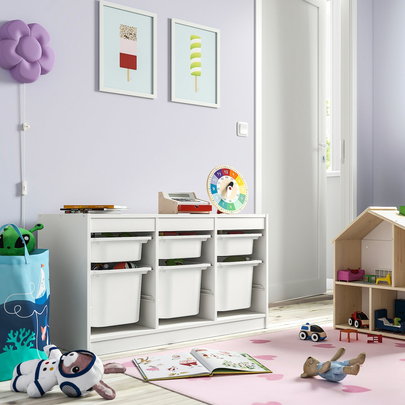 Ikea Kids Decor Stores Trofast Kallax Children's Room IKEA