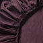 ULLVIDE fitted sheet, deep red, detail