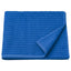 VÅGSJÖN bright blue bath towel folded