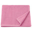 VÅGSJÖN pink bath towel folded