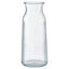 VARDAGEN Carafe, Clear Glass/Patterned, 1.0 L