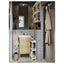 VESKEN white trolley in bathroom