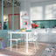 VIHALS/VIHALS Dining Set, 125x74 cm (4+1)