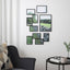 YLLEVAD Collage Frame for 4 Photos, Black, 21x41 cm